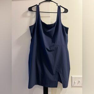 Under Armour Navy Blue Sport Dress with Built-In Spandex Size L